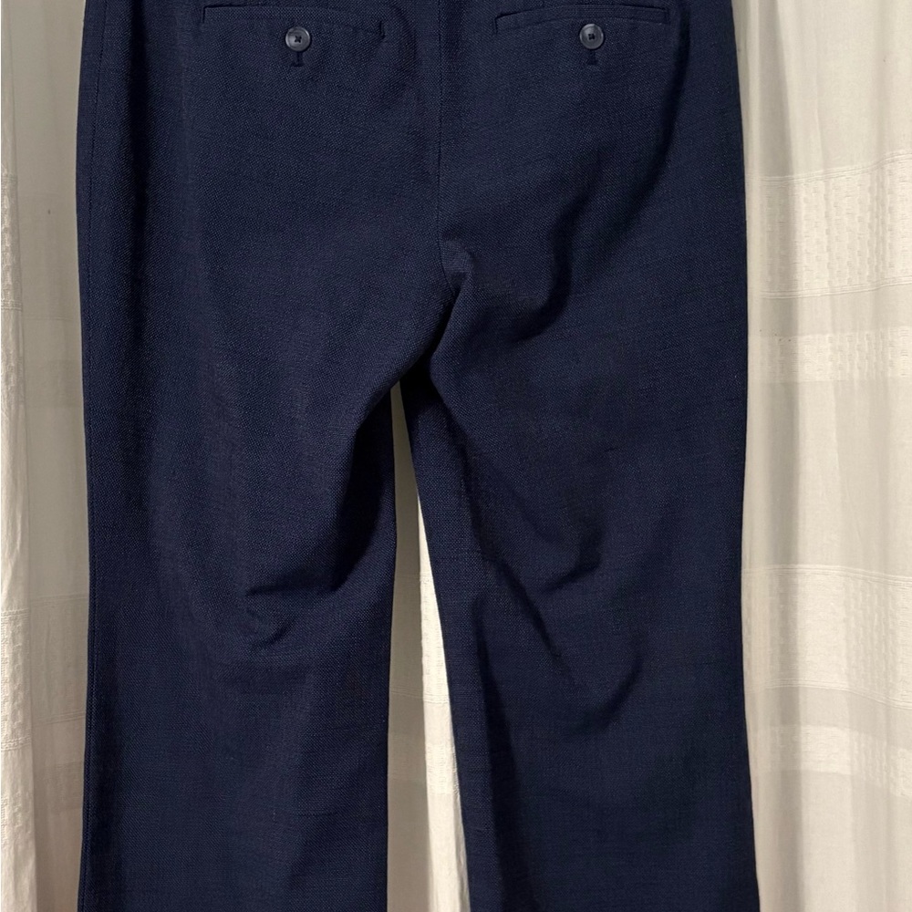 LOFT Petites Julie Trouser Blue Pants